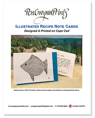 Recipe Note Cards Wholesale Catalog